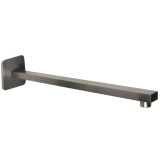 Cutout image of JTP Hix Brushed Black Wall Shower Arm